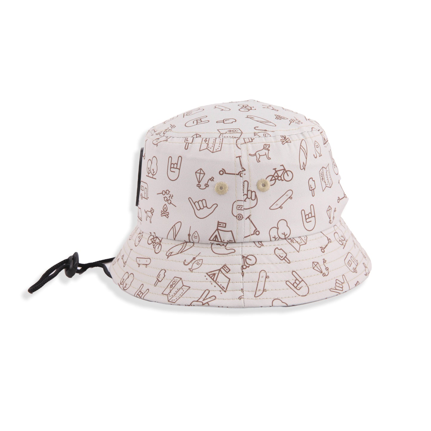 TODDLER AND KIDS BUCKET HAT - CLASSIC PATTERN