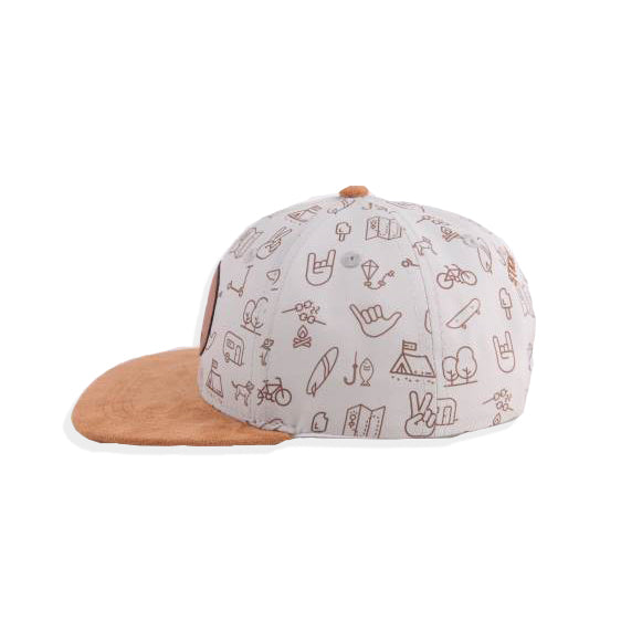 TODDLER AND KIDS SNAPBACK HAT - CLASSIC PATTERN