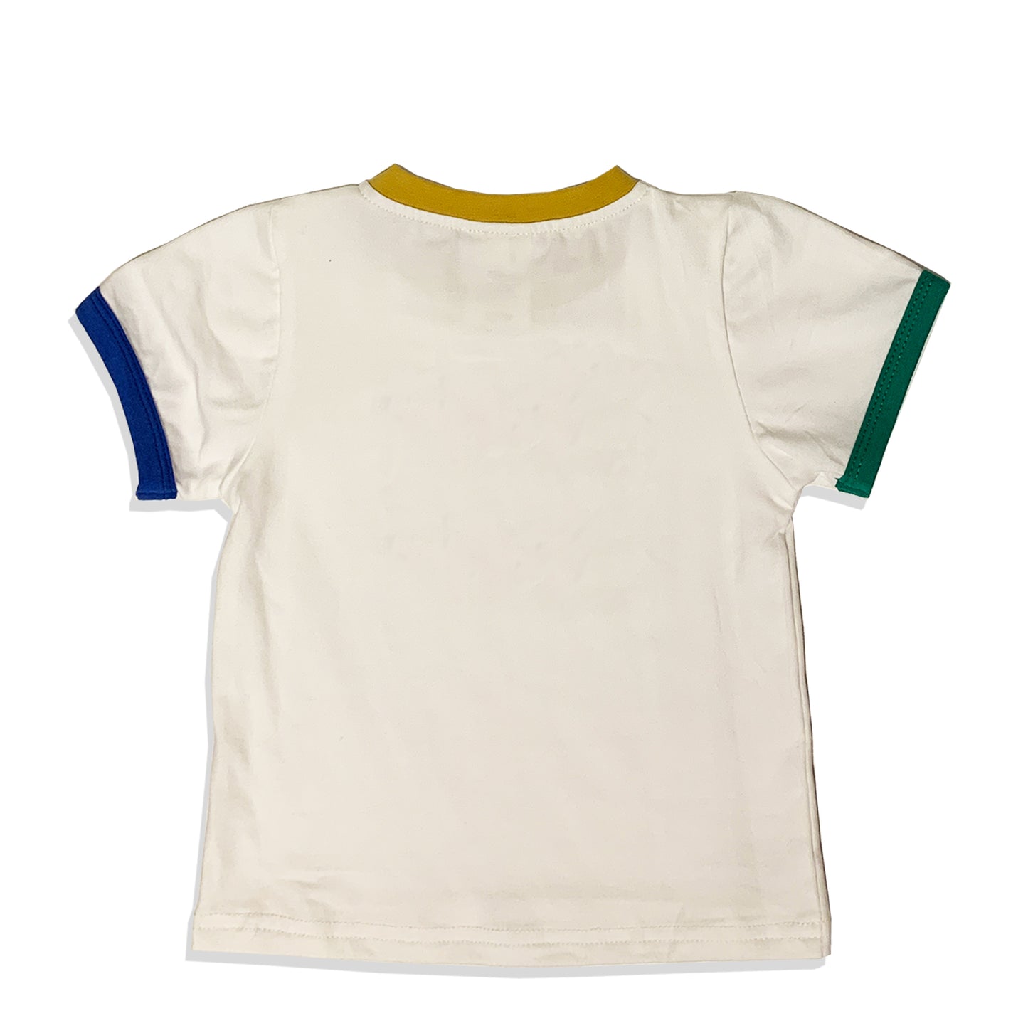 BORN TO PLAY OUTDOORS KIDS T-SHIRT - IVORY